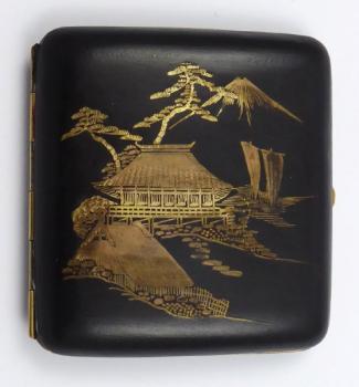 189. JAPONSKÁ TABATĚRKA S HOROU FUJI 189. JAPONSKÁ TABATĚRKA S HOROU FUJI