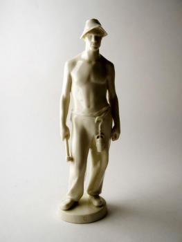 Porcelánová figurka horníka - Nymphenburg Porcelánová figurka horníka - Nymphenburg